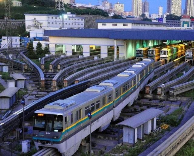 重庆市主城区轨道交通规模宏大:网络全长1252公里、包括1环22线
